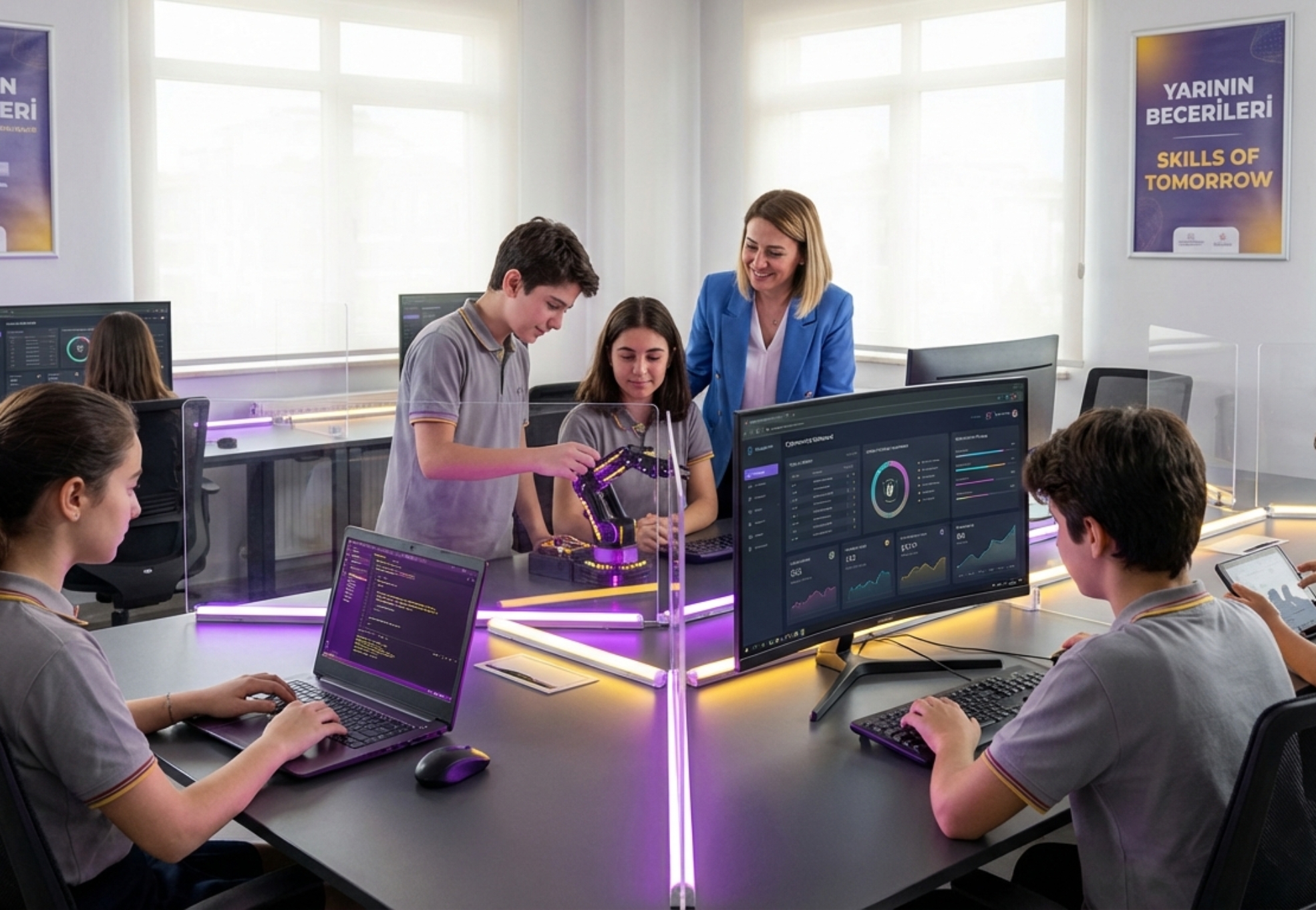 Bilişim Koleji, Ankara’daki en iyi kolejler arasında yenilikçi eğitim modeli, akademik başarı ve teknoloji destekli yaklaşımıyla öne çıkar.