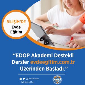 Bilişim Eğitim Kurumları Ankarada özel okullar içindeki farkını yeni nesil uzaktan eğitim sistemi ile de ortaya koymaya devam ediyor.