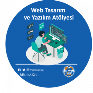 Web tasarım ve yazılım atölyesi dersleri dersleriyle tanışın! Ankara’nın en iyi koleji Bilişim’de online kulüplerle öğrencilerimizin başarılarını artırıyoruz.