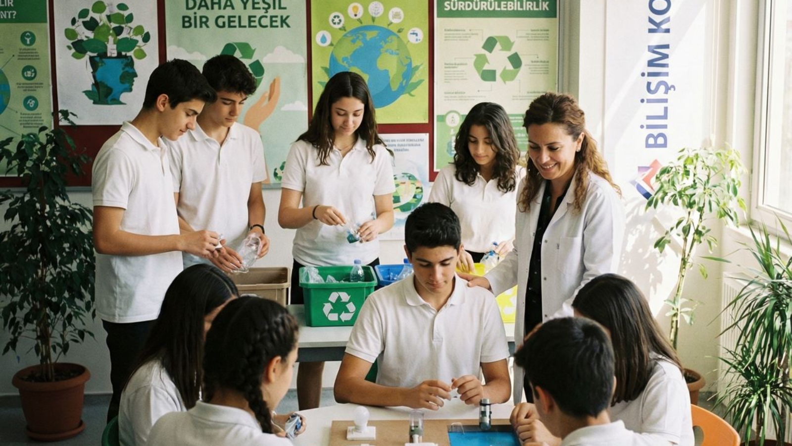 nkara'nın en iyi özel ortaokulu olan Bilişim Koleji, öğrencilere etik değerlerle donanmış bireyler olma fırsatı sunuyor.