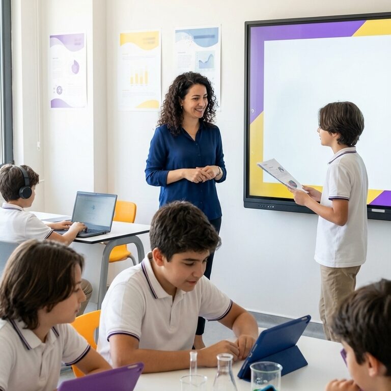 Bilişim Koleji Ortaokulu, modern eğitim yaklaşımı ve güçlü akademik sistemiyle Ankara özel ortaokul seçenekleri arasında öne çıkar.